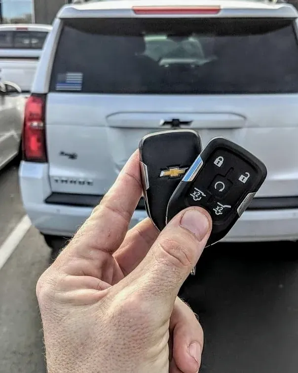 Three new Chevrolet Tahoe key fobs made as spare keys